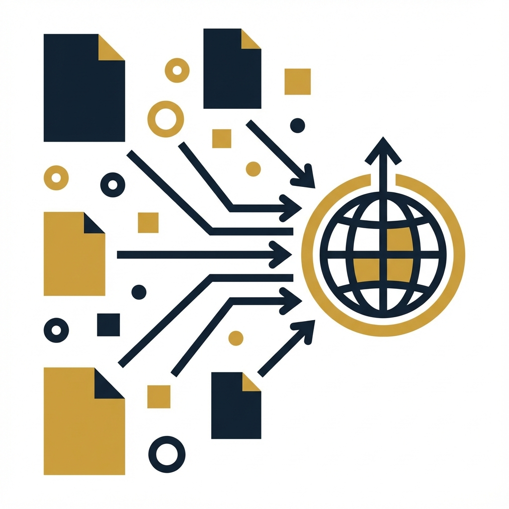 Centralized hub illustration