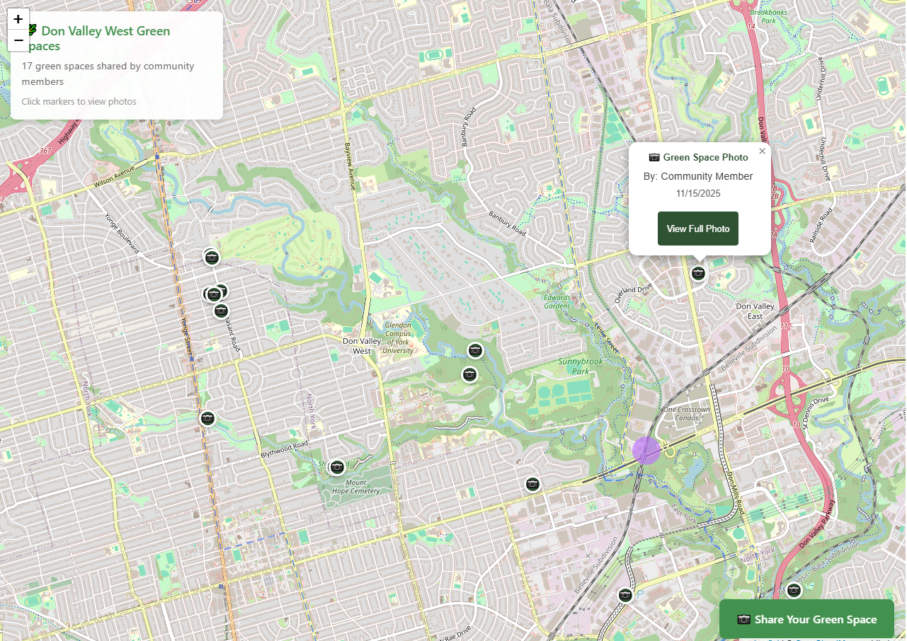 Custom mapping software interface